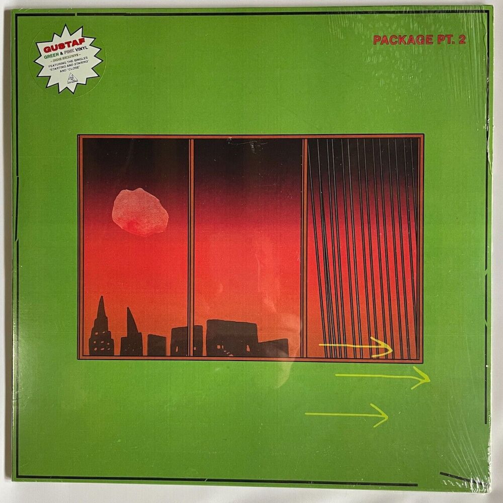 Gustaf Package Pt 2 NEW Limited Pink and Green Vinyl Record Royal Mountain, 2024